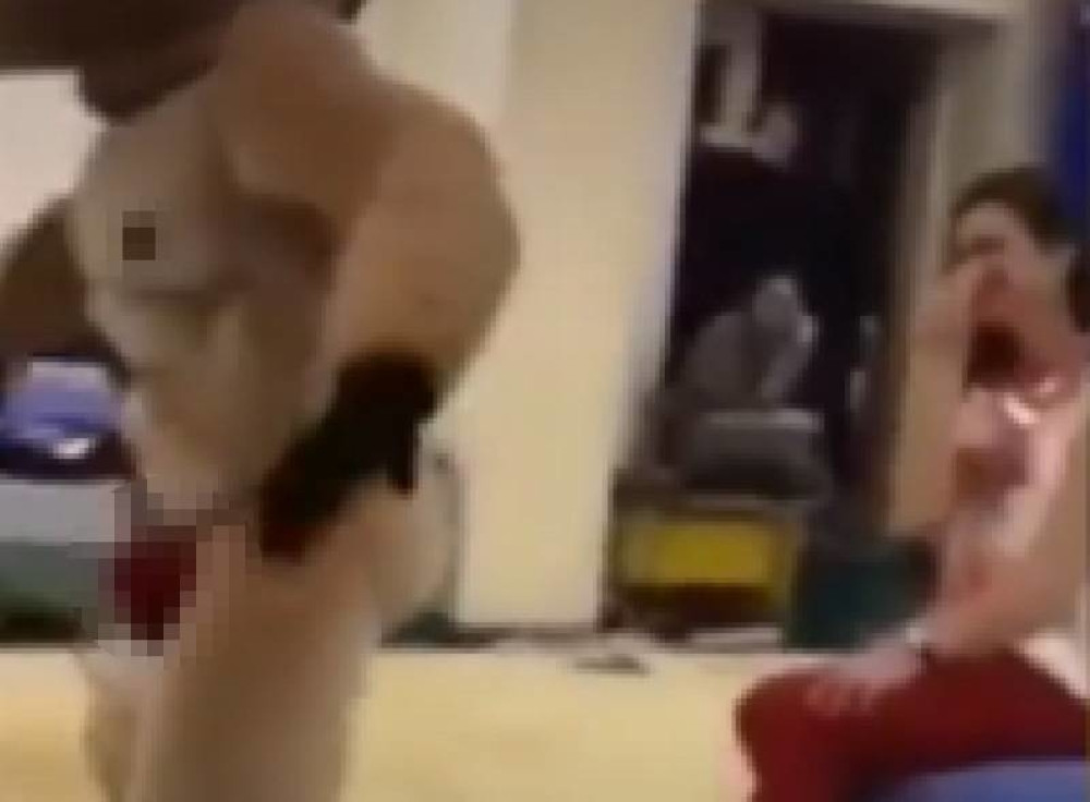 Vaspitačice organizovale striptiz u vrtiću! Striper bio u kostimu divljeg vepra, a kad je skinuo tange... Imalo je šta da se vidi! (VIDEO)