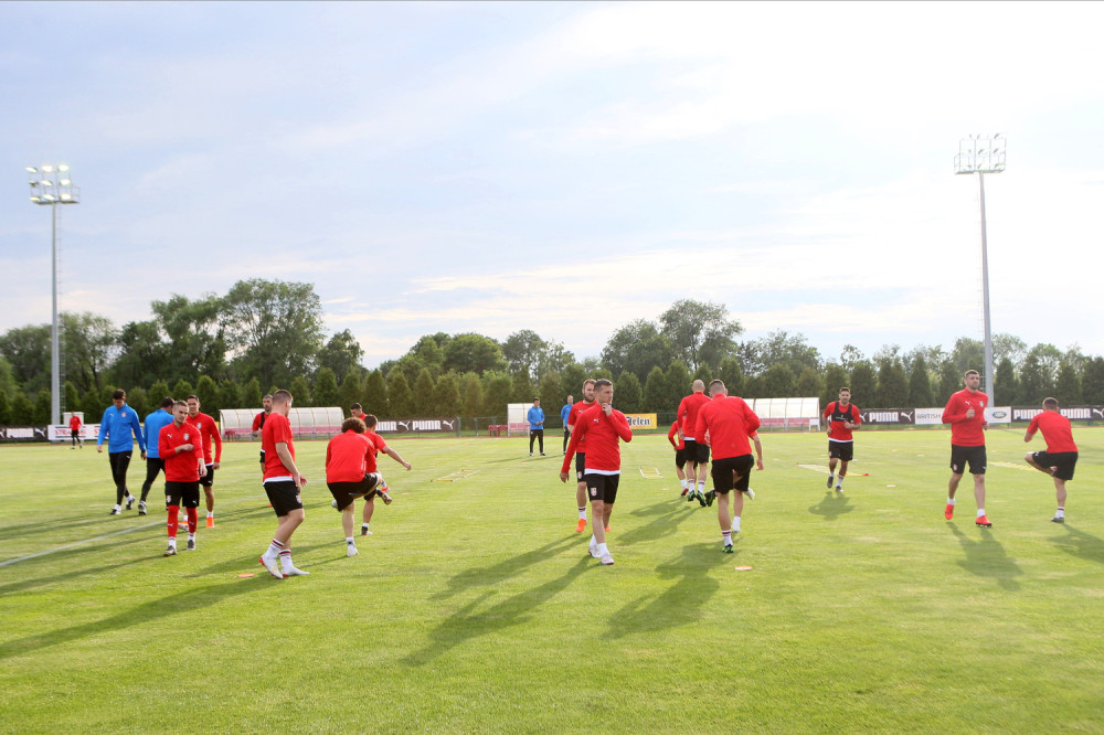 "Orlovi" odradili prvi trening pred Ukrajinu i Litvaniju (FOTO)