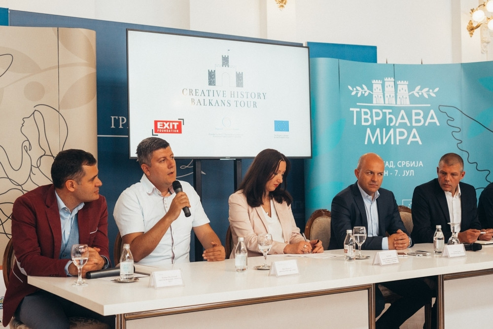 Petrovaradinska tvrđava u saradnji Exita i Joko Ono postaje „Tvrđava mira“