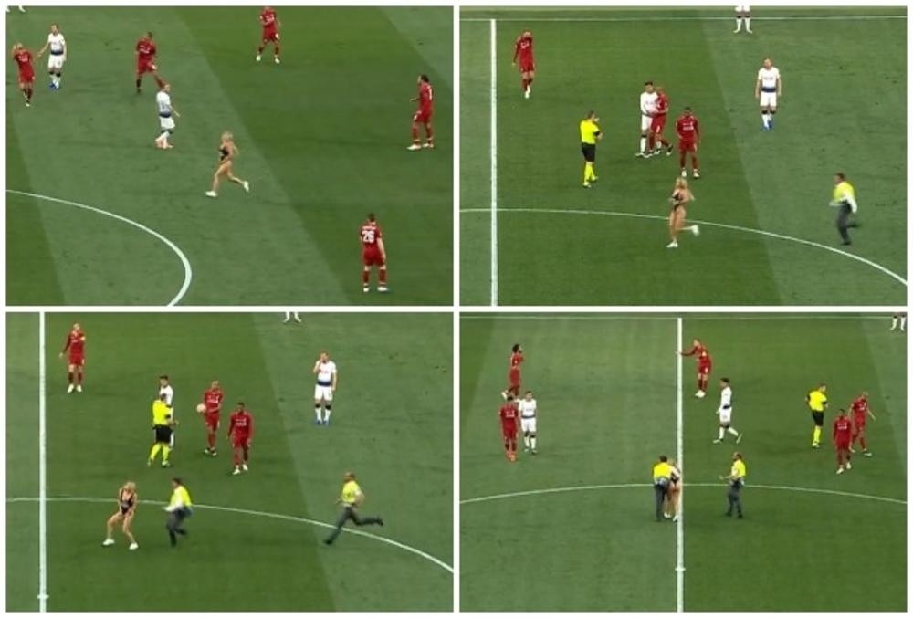 UEFA odrapila seksi plavušu, OVO JE KAZNA za prekid finala Lige šampiona!