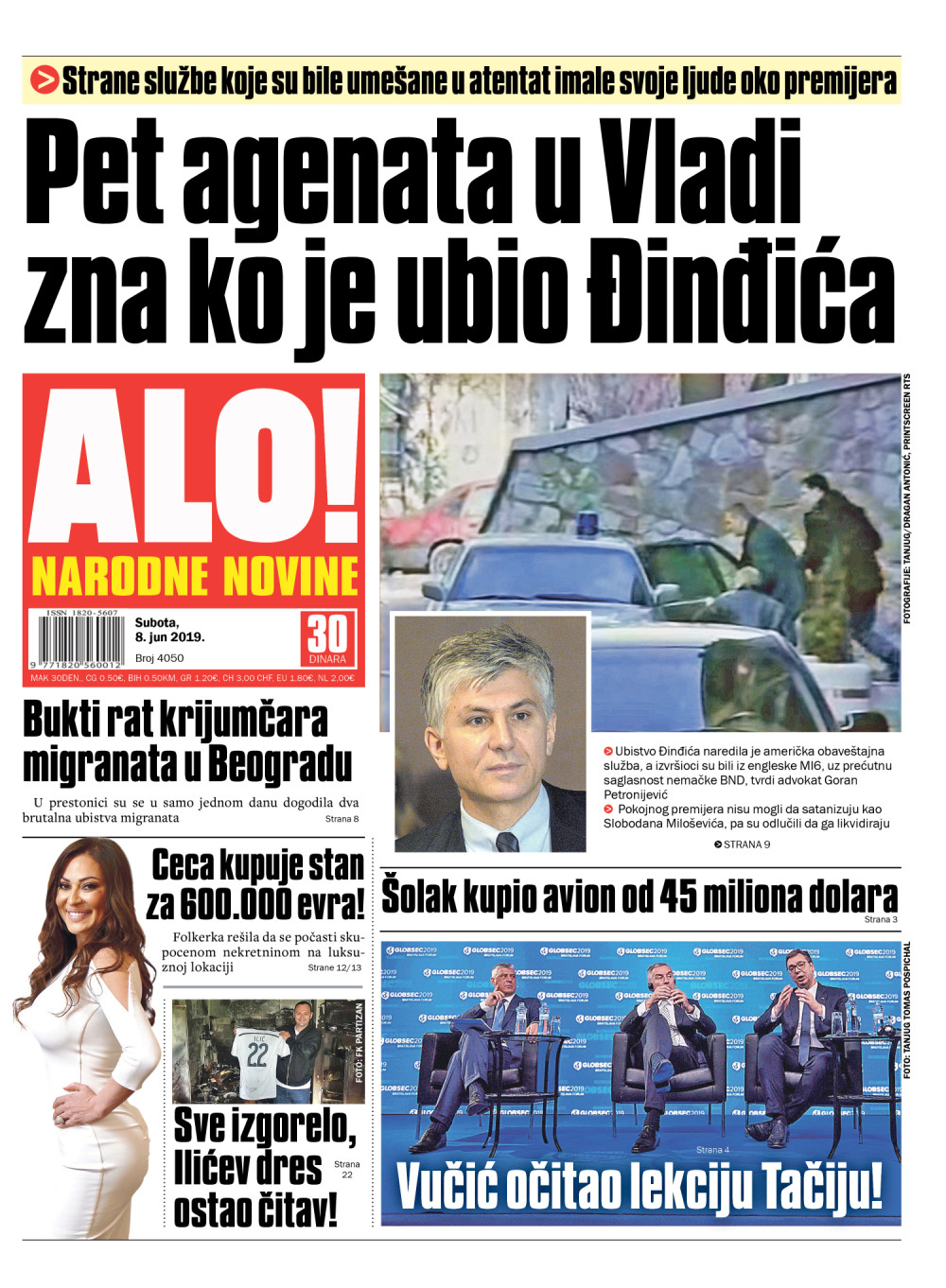 Pet agenata u Vladi zna ko je ubio Đinđića