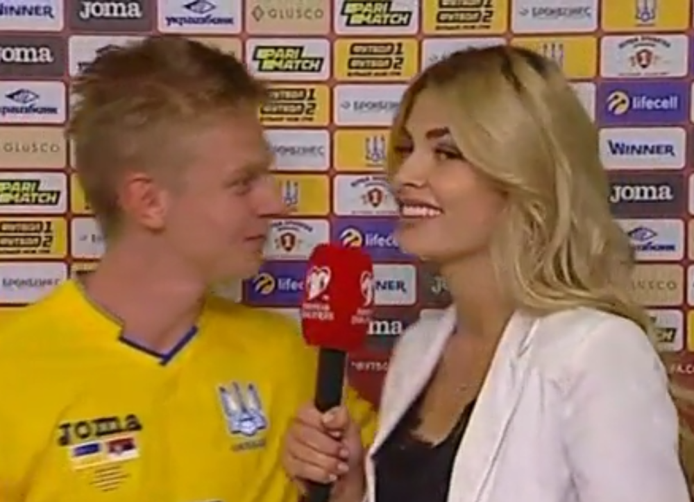 Razbio Srbiju pa u ekstazi poljubio reporterku u prenosu! (FOTO + VIDEO)