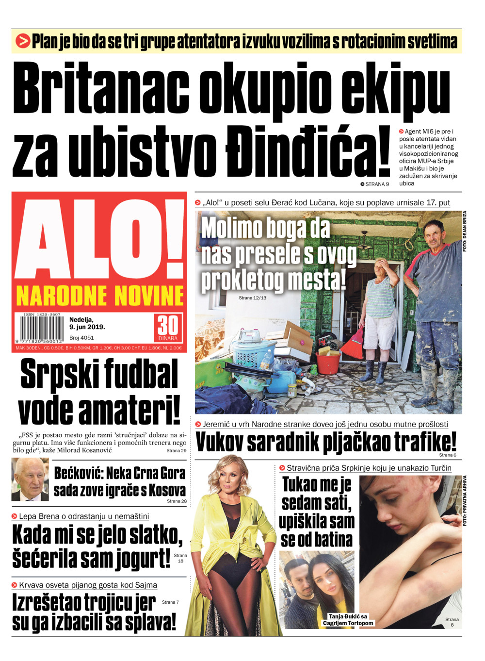 Agent MI6 okupio ekipu za ubistvo Đinđića!