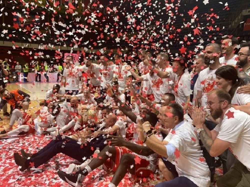Košarkaši Crvene zvezde su šampioni Košarkaške lige Srbije, 20. titula za klub sa Malog Kalemegdana! (FOTO + VIDEO)