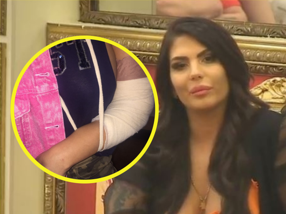 Starleta Nina Prlja izubijana sa svih strana! Kuka, moli i doziva hitnu pomoć ispred televizije! (FOTO)