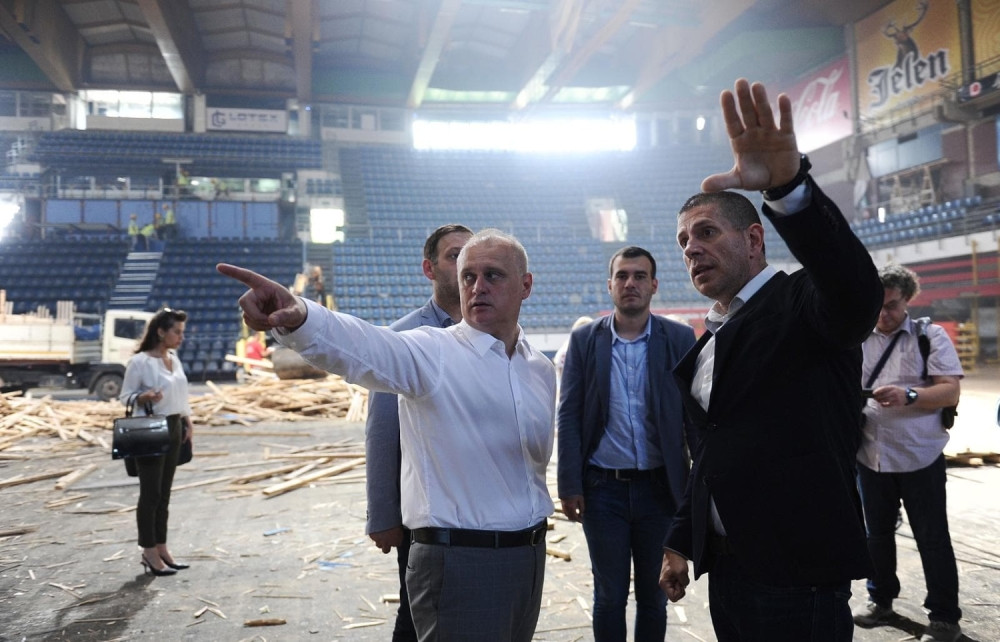 Počela rekonstrukcija hale "Aleksandar Nikolić"!