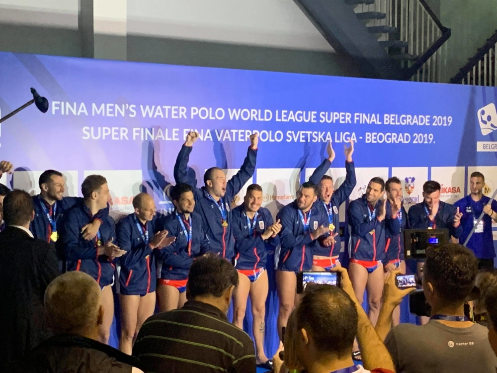Srpski vaterpolisti u ekstazi, ZLATO JE NJIHOVO! A dobitak - velika novčana nagrada i NEŠTO JOŠ BOLJE (FOTO)