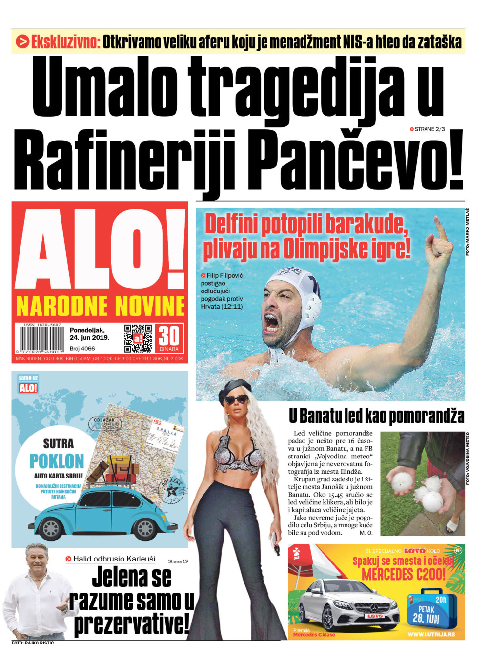 Umalo tragedija u rafineriji Pančevo! Više čitajte u Alo!