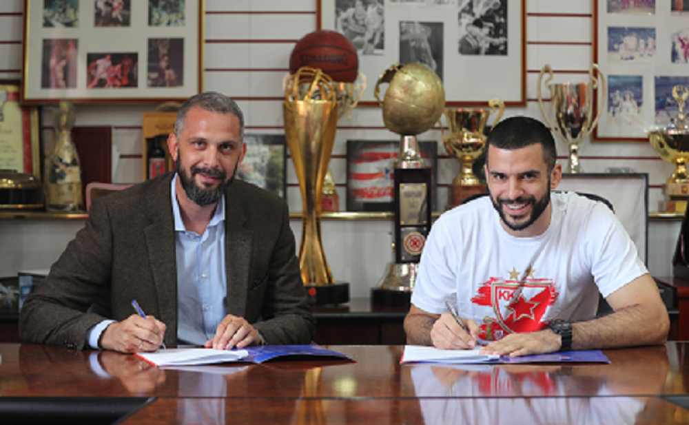 Branko Lazić potpisao novi ugovor sa Zvezdom
