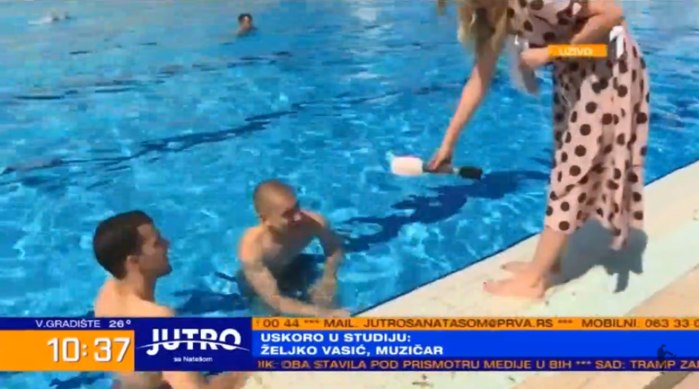 Srpska reporterka naišla na hrvatske navijače pa ih upitala da li su bodrili Srbiju u vaterpolu! (VIDEO)