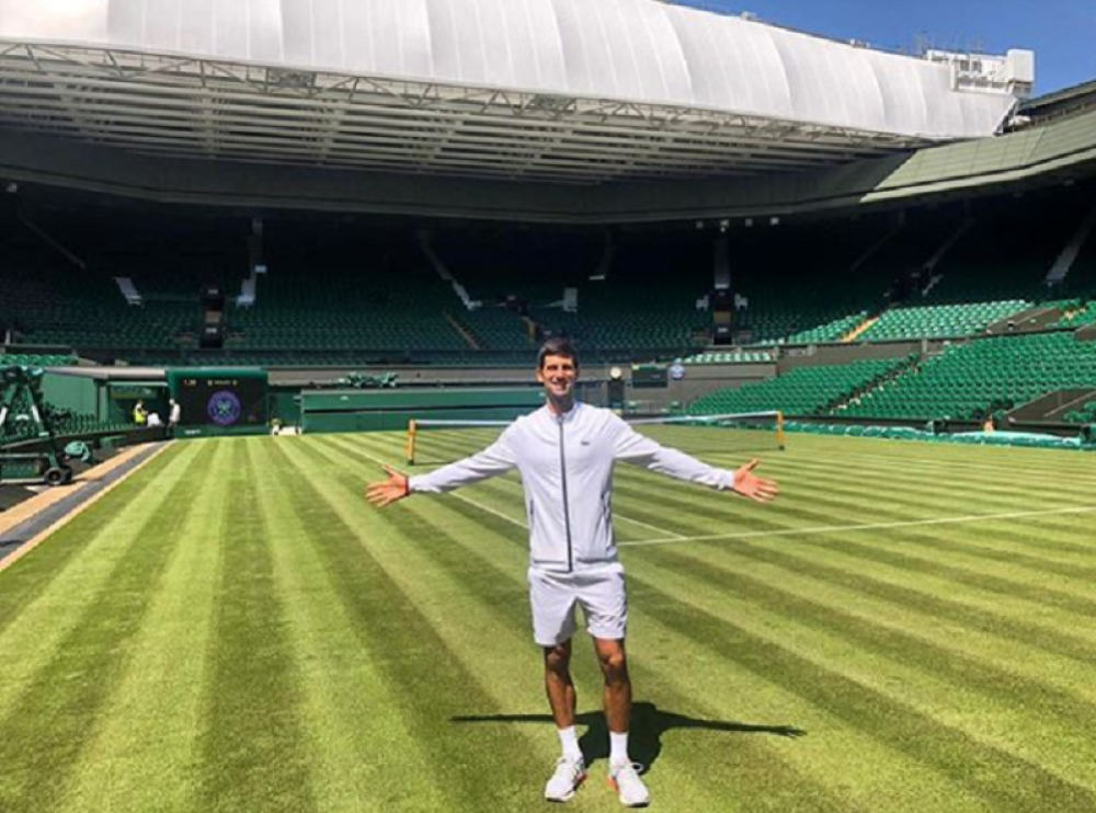 Đoković sreo ljutog rivala koji ga je dobio u finalu Vimbldona! (FOTO)