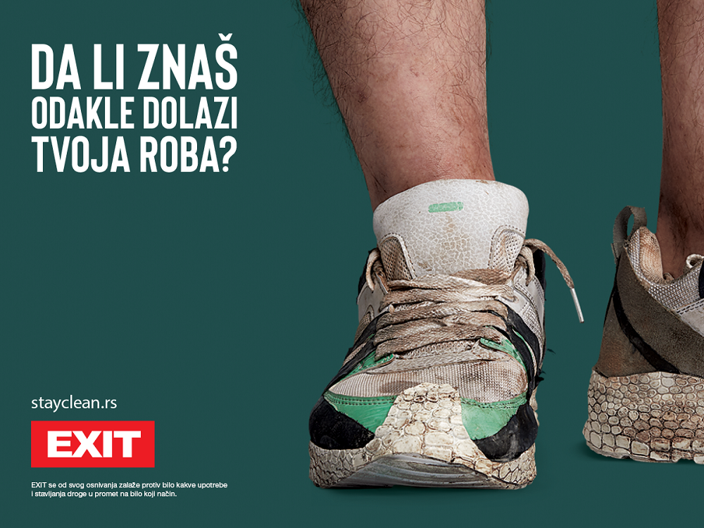 EXIT na duhovit način u novoj društvenoj kampanji poručio: "Ostanimo čisti"!