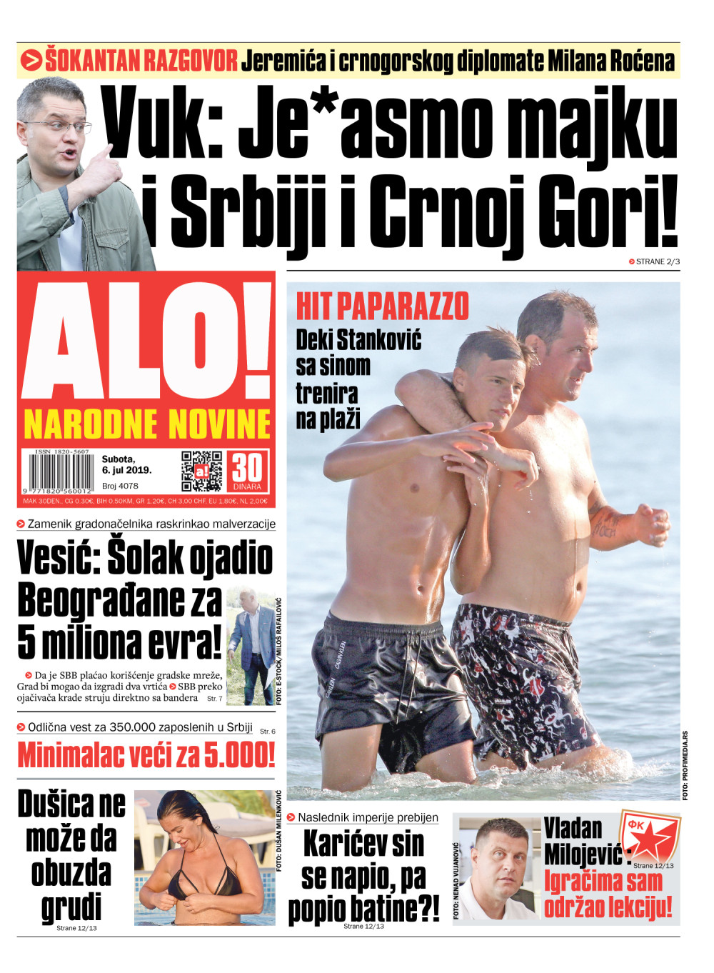 Vuk Jeremić crče od smeha: Je*asmo majku i Srbiji i Crnoj Gori!