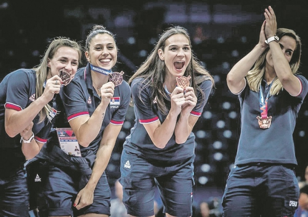 Srpske košarkašice nagrađene za bronzu na EP! Ovo je suma koju će dobiti posle nove medalje!