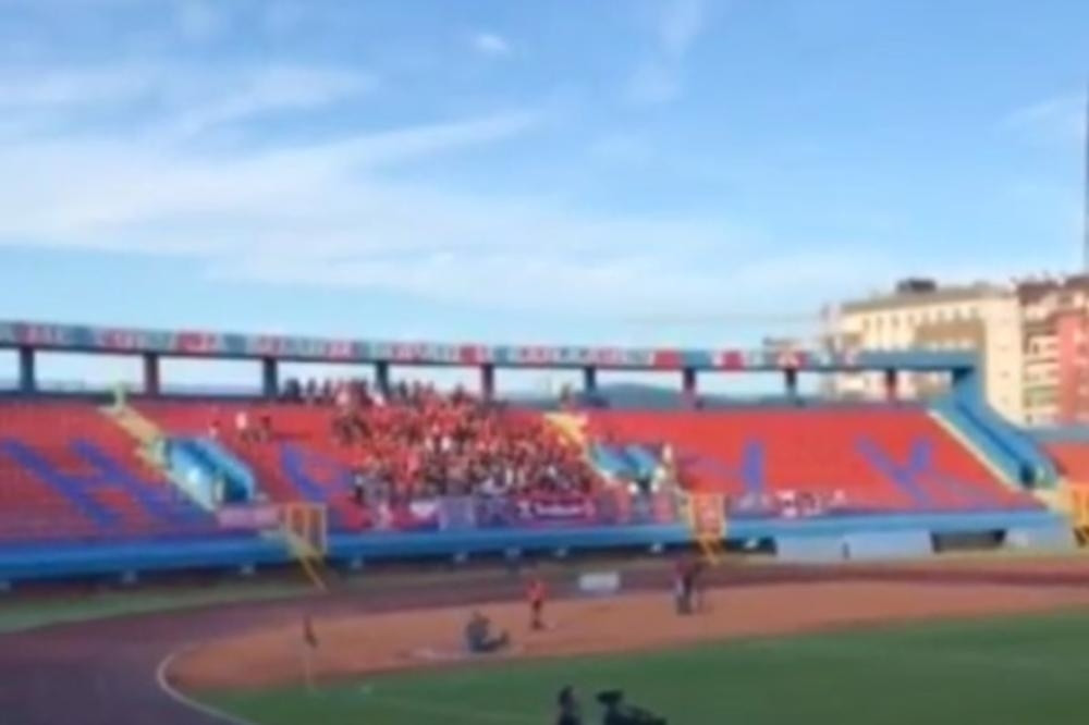 "Kosovo je Srbija" orilo se sa tribina! (VIDEO)