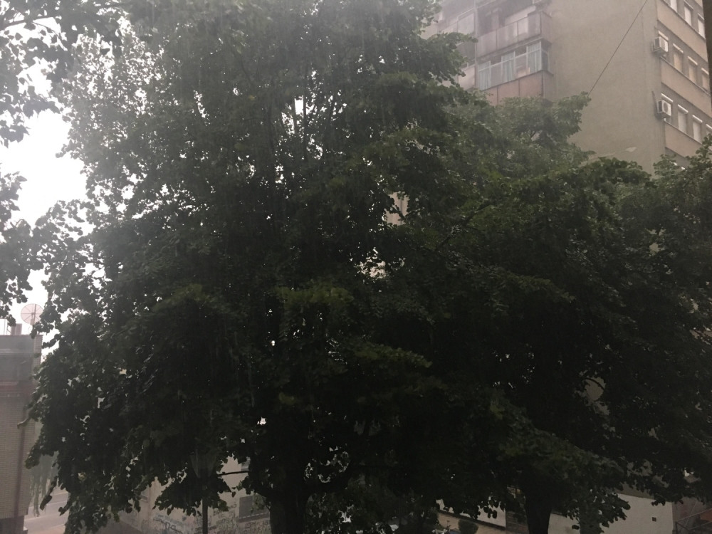 Vetar čupao kablove, rušio bandere, napravio veliki haos (FOTO)