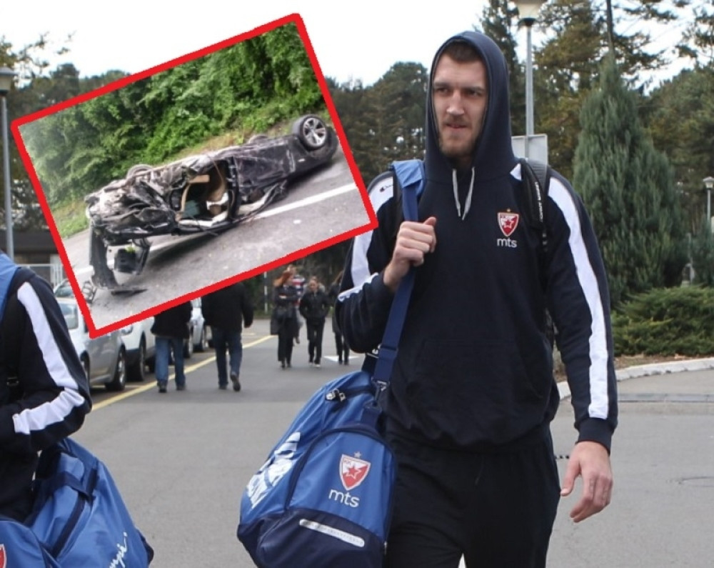 Kuzmićev Porše totalno smrskan završio razbacan po njivi, policija vrši uviđaj i ne veruje kako je preživeo nesreću! (FOTO)