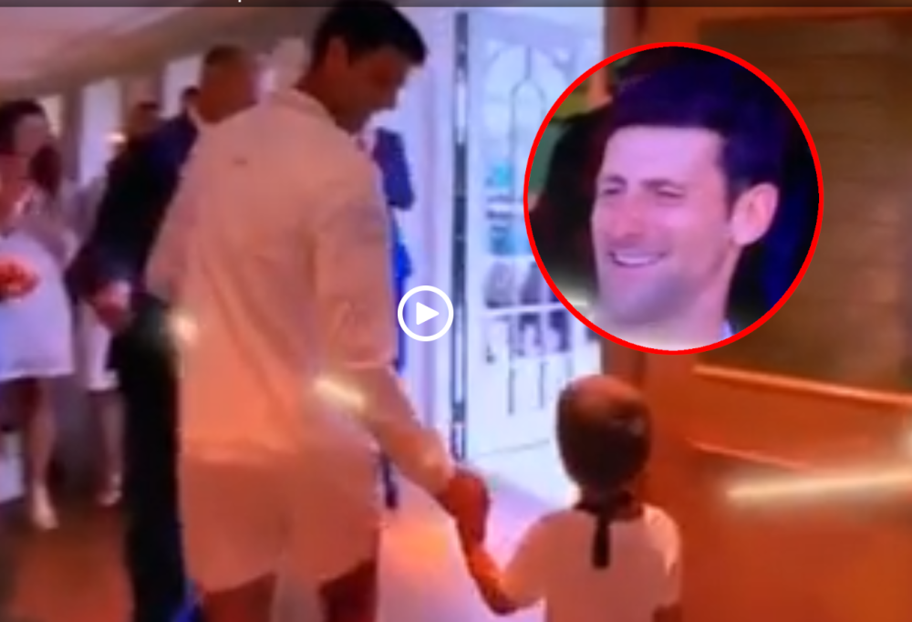 Najdirljivija scena, Novak vodi malog Stefana! Potom ga je tata malo razočarao, reakcija je PRESLATKA (VIDEO)