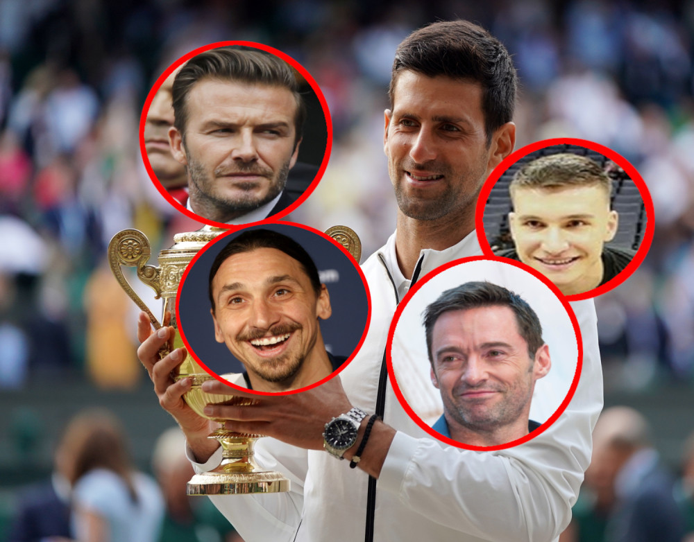 Bekam, Zlatan, Bogdan i Džekmen slave Đokovića! Svetske zvezde oduševljene - ČESTITKE SAMO LETE (FOTO)