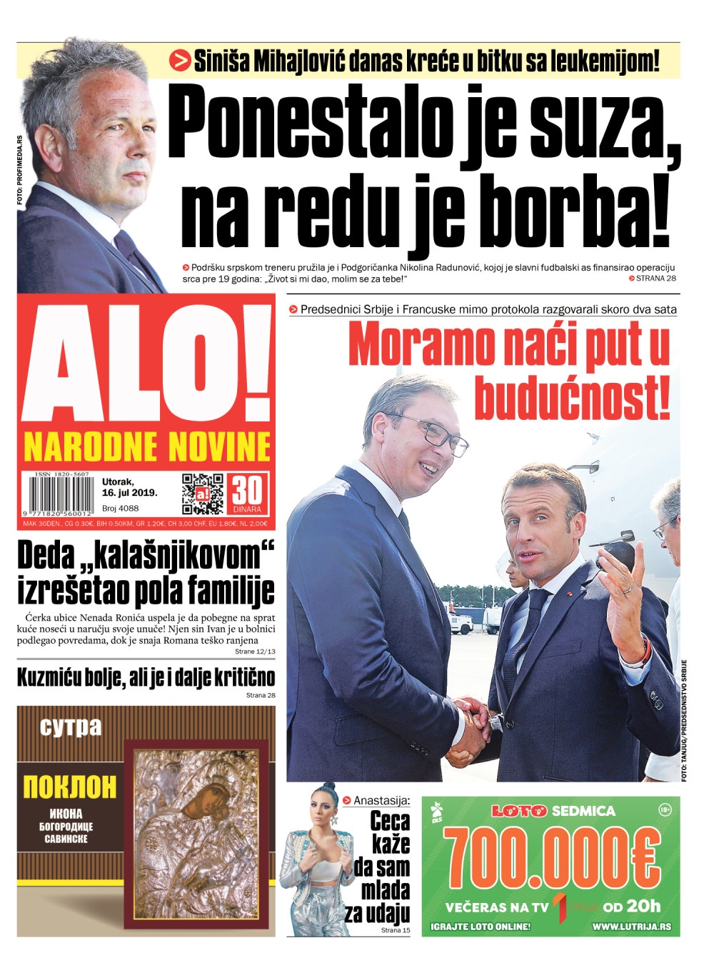 Ponestalo je suza, na redu je borba!