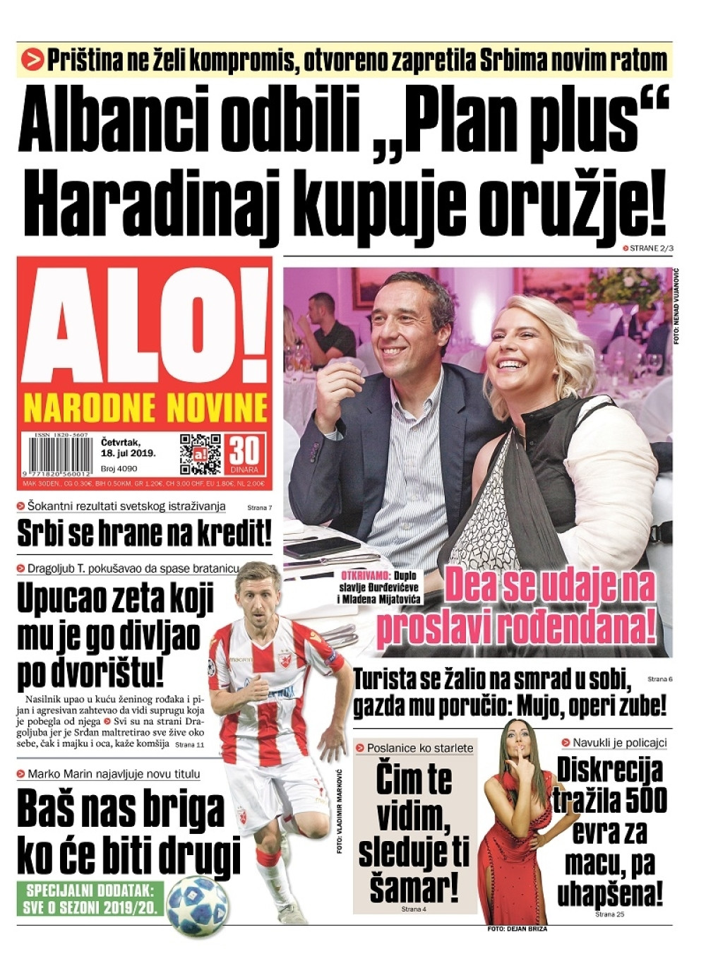 Odbacuju mir sa Srbijom! Haradinaj kupuje oružje! Prištinu ne zanima "Plan plus"!