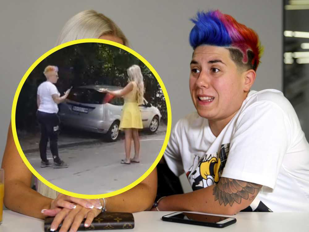 Sanja i Matora krenule da se tuku nasred ulice, žučna svađa odjekivala! (VIDEO)