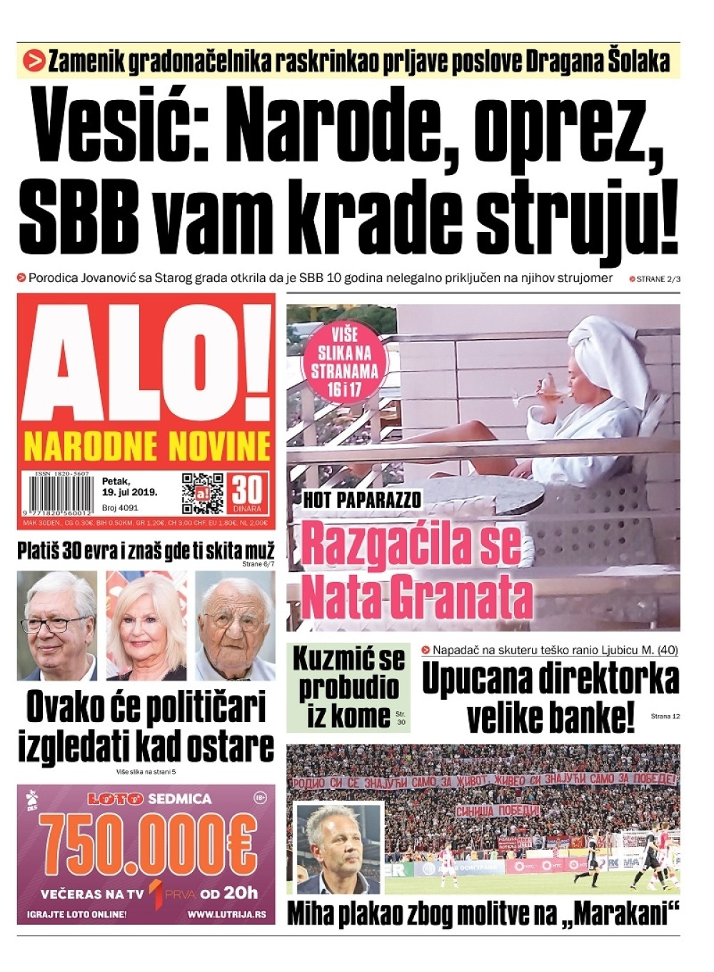 Vesić: Narode, oprez, SBB vam krade struju! ČITAJTE U ALO!
