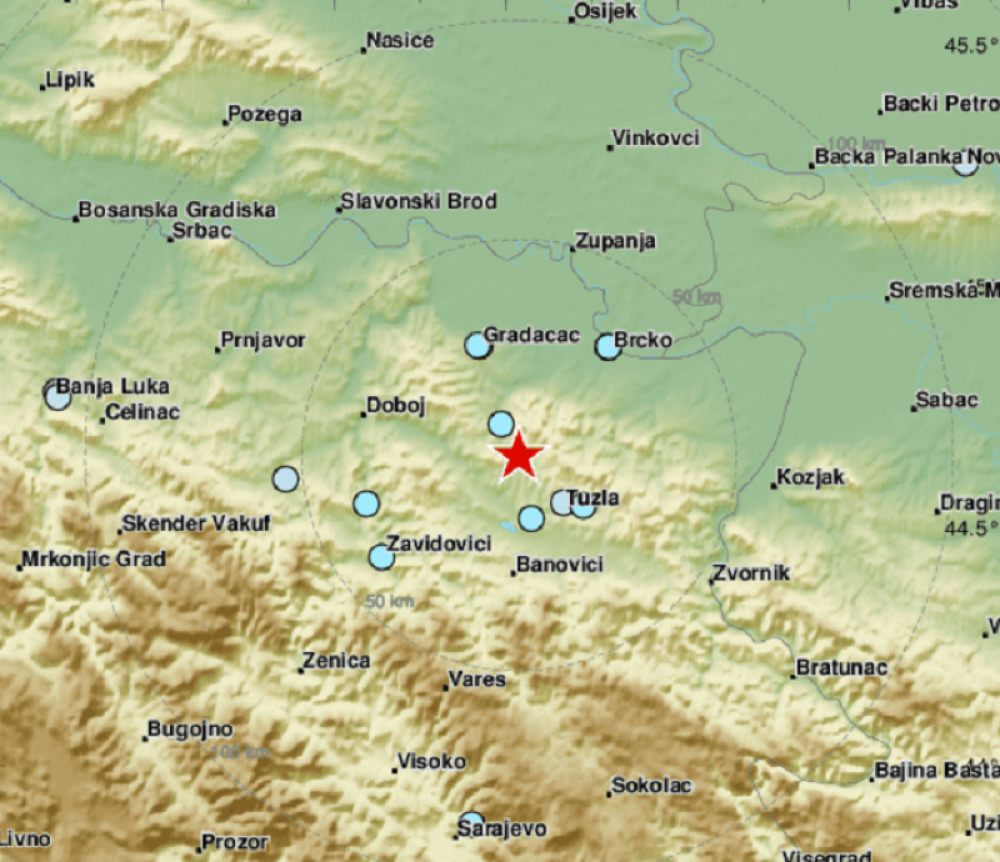Razoran zemljotres pogodio Tuzlu!