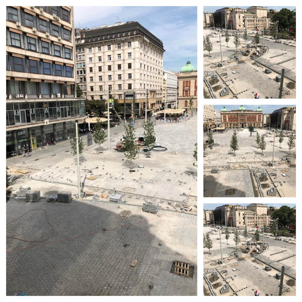 Vesić: Beograd 1. septembra dobija pravi centralni trg kakav imaju sve evropske prestonice!
