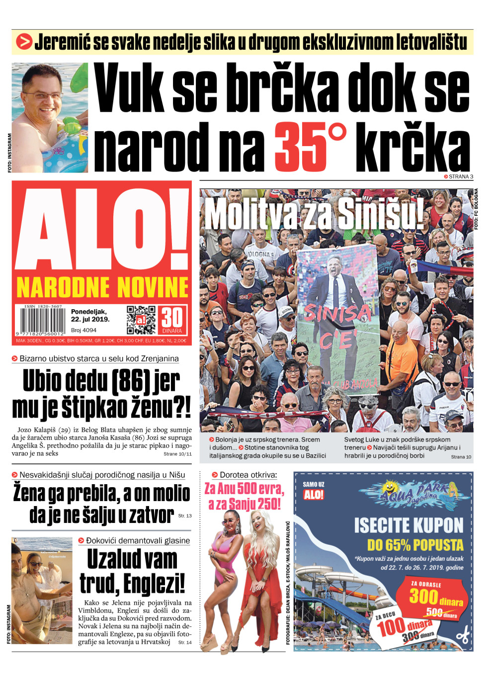 Jeremiću, kako te nije sramota? Svake nedelje se slika u drugom ekskluzivnom letovalištu!