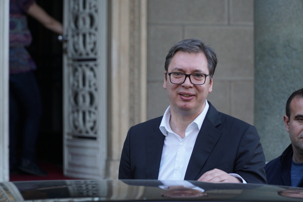PREDSEDNIK VUČIĆ PRIMLJEN NA VMA!