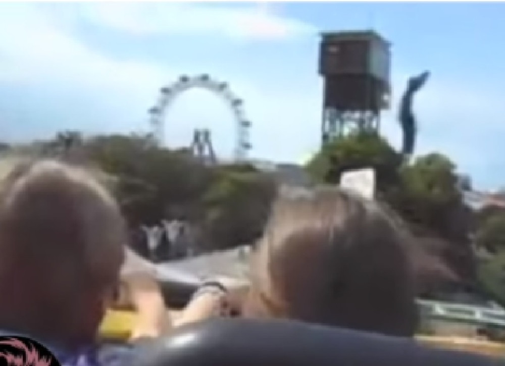 Seo sa decom u luna park, pa se oduzeo od straha! Srbin psuje sve po spisku, nikad više neće ovo ponoviti (VIDEO)