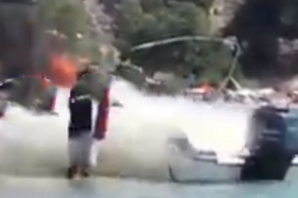 Svedoci eksplozije na Halkidikiju otkrili kako su turisti spasavali porodicu iz Srbije: Muškarci su skočili u vodu i počeli da plivaju! (VIDEO)