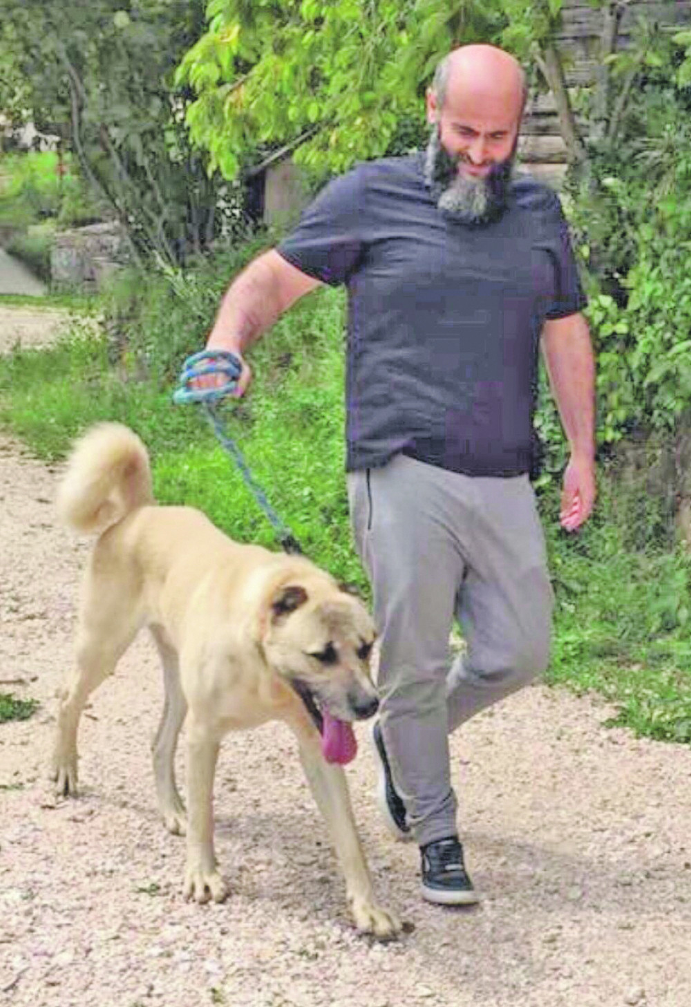 Zukorlić sa ljubimcem Rokijem!