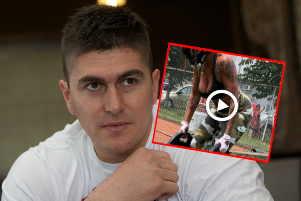 Snimak supruge Darka Miličića IZ DVORIŠTA ostavio je ljude bez daha! Kako ovo radi? Nemoguće (VIDEO)