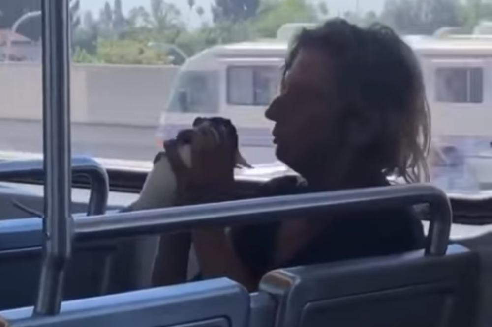 Čovek uzeo ljubimca, pa krenuo da mu radi nešto što je putnike nateralo na POVRAĆANJE! (VIDEO)