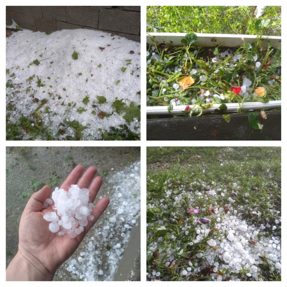 Grad tukao više od pola sata! U Čačku kugle leda padale kao granate