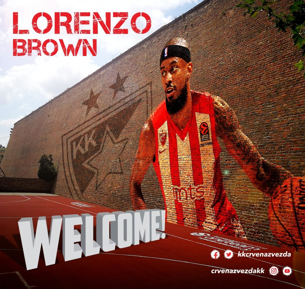 Lorenco Braun novi igrač Crvene zvezde!
