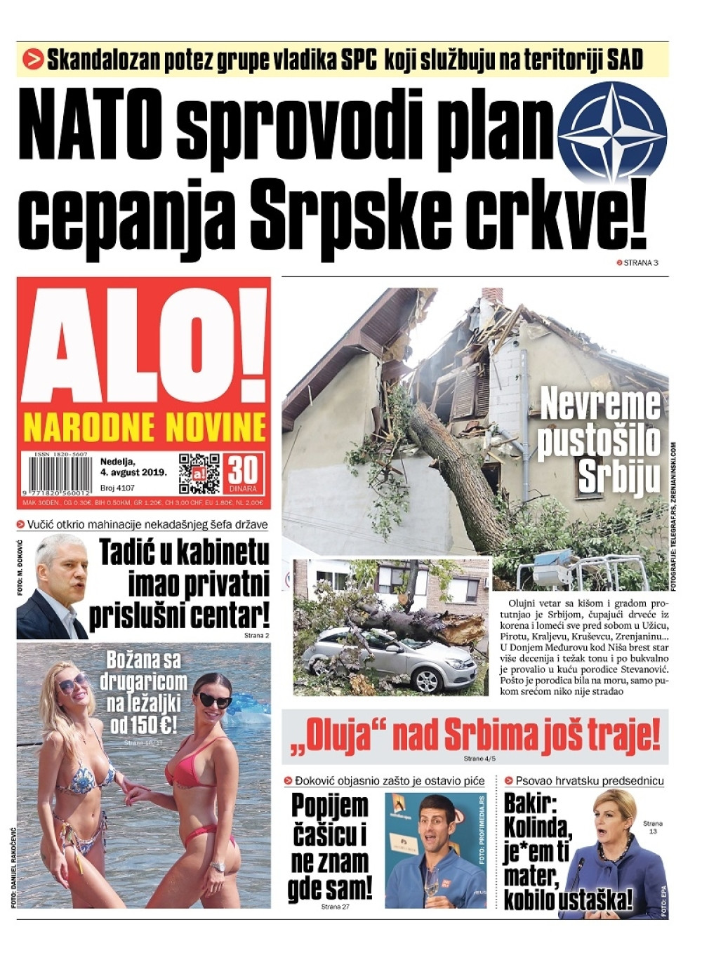 Otkriven skandalozni PLAN grupe vladika SPC koji službuju na teritoriji SAD!