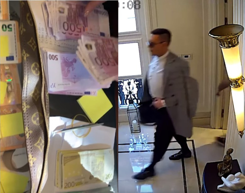 Šokantan snimak koji DOKAZUJE kako Boki 13 uzima reket od 1.000.000 EVRA i to u Luj Viton torbi! (VIDEO)