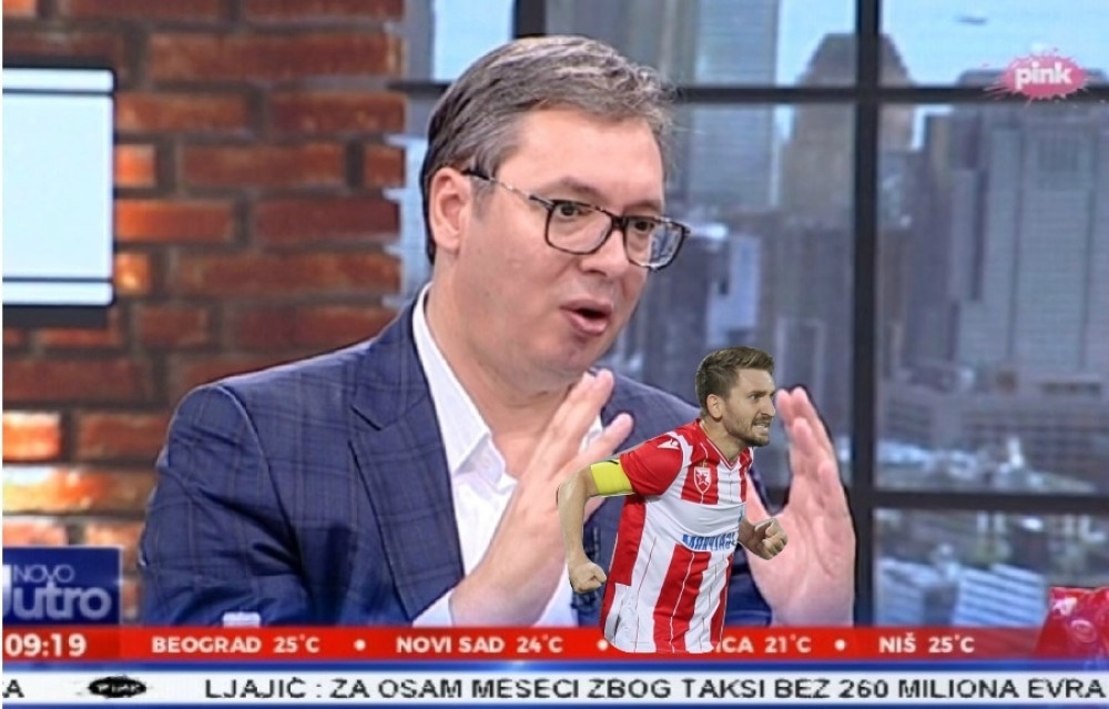 Vučić oduševljen Marinom, svim srcem uz crno-bele!