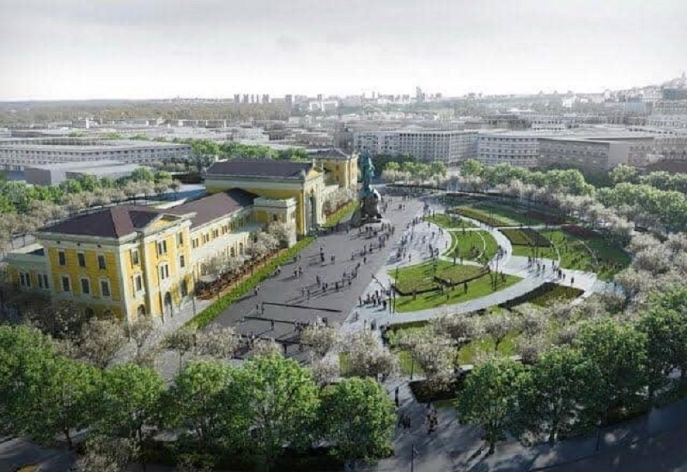 Savski trg postaje najuređeniji deo Beograda koji će krasiti spomenik Stefanu Nemanji (FOTO)