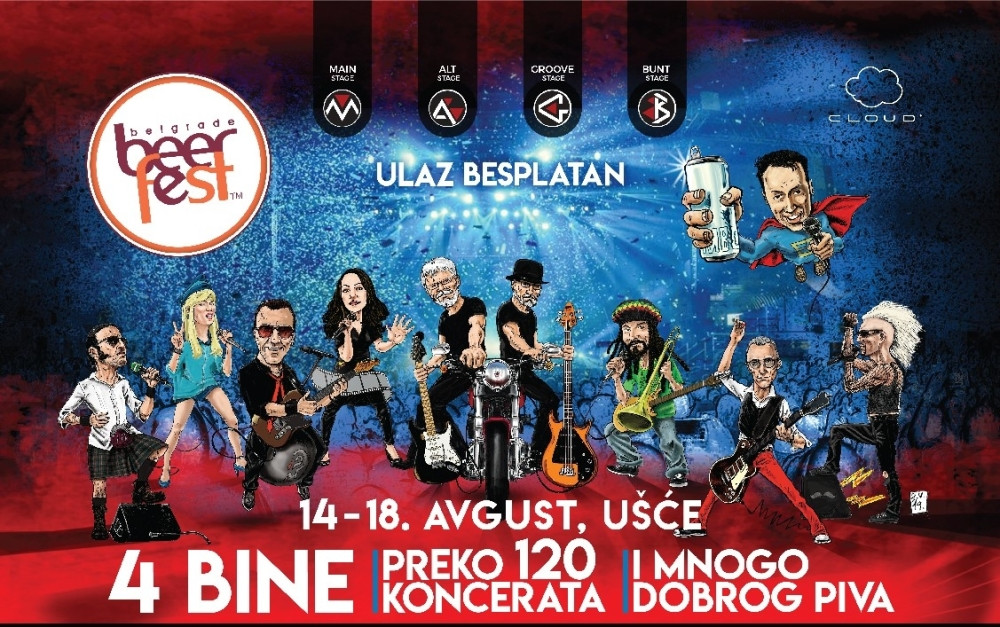 17. Belgrade Beer Fest: Više od 600 muzičara i 400 pivskih ukusa očekuje posetioce na Ušću