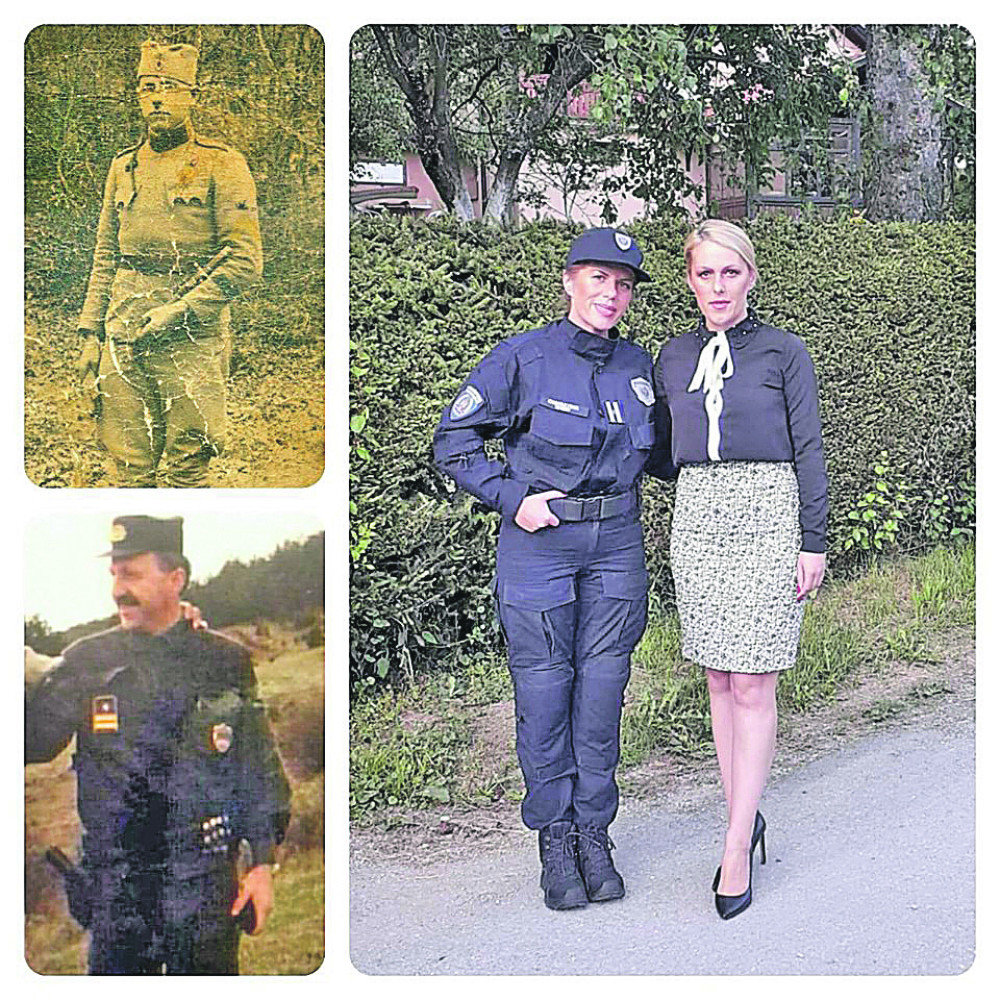 Sestre sa Zlatibora Svetlana i Stanika obukle uniformu nastavile putem dede i oca!