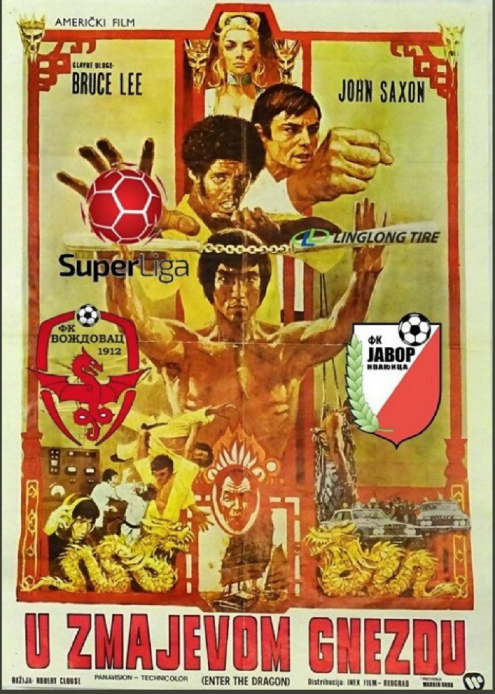 Tarantino bi pozavideo! Je l ovo Holivud ili SUPERLIGA Srbije?! (FOTO)