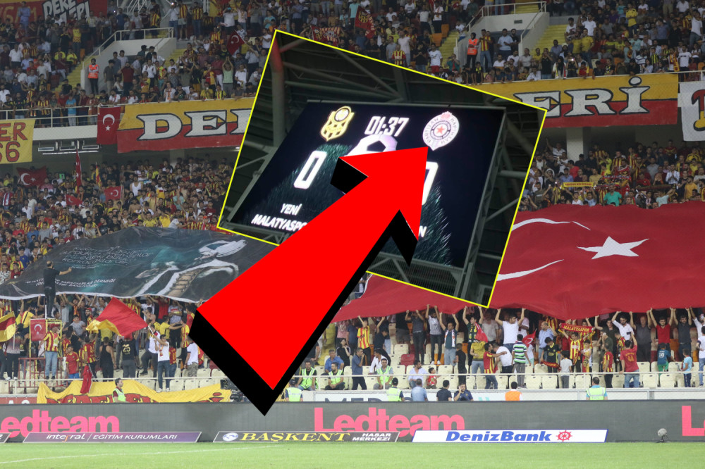 Turci prozivali, provocirali Miloševića i igrače, a OVAKAV SU GRB STAVILI Partizanu na semafor! Bruka (FOTO)