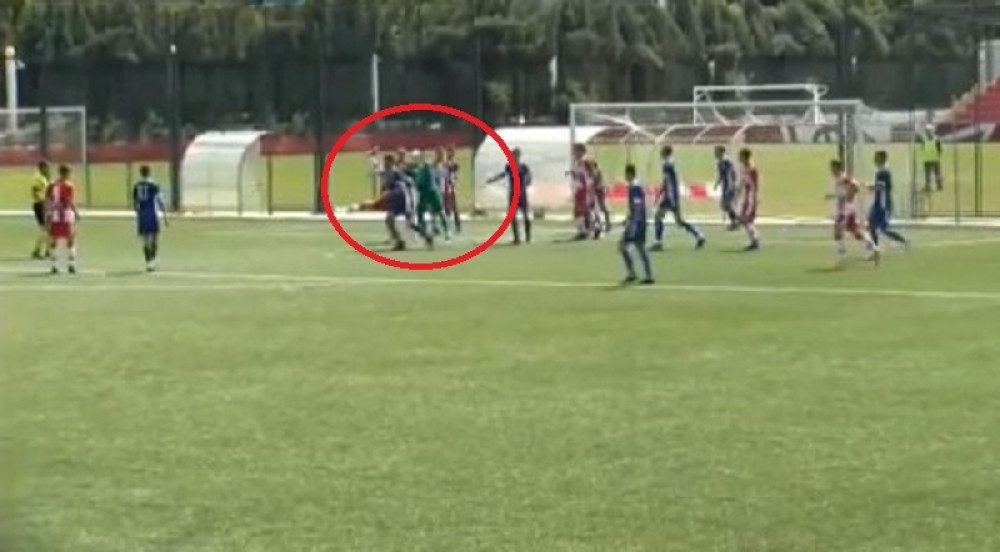 Pogodak za špice mladog Zvezdinog fudbalera, ovo će se prepričavati! (VIDEO)