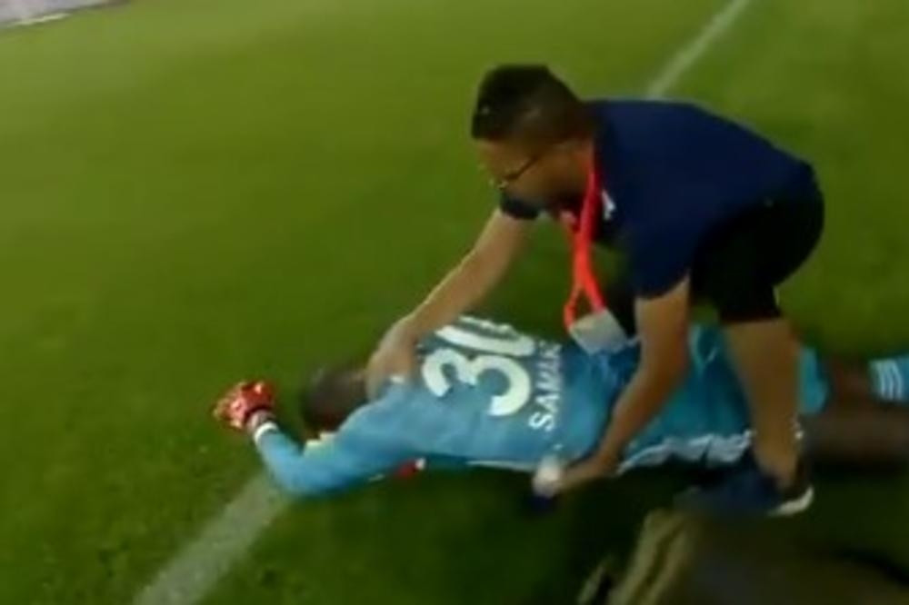 Golman se srušio usred meča sa Bešiktašem! Muk na stadionu pa panika! Drama, bitka za život još uvek traje! (VIDEO)