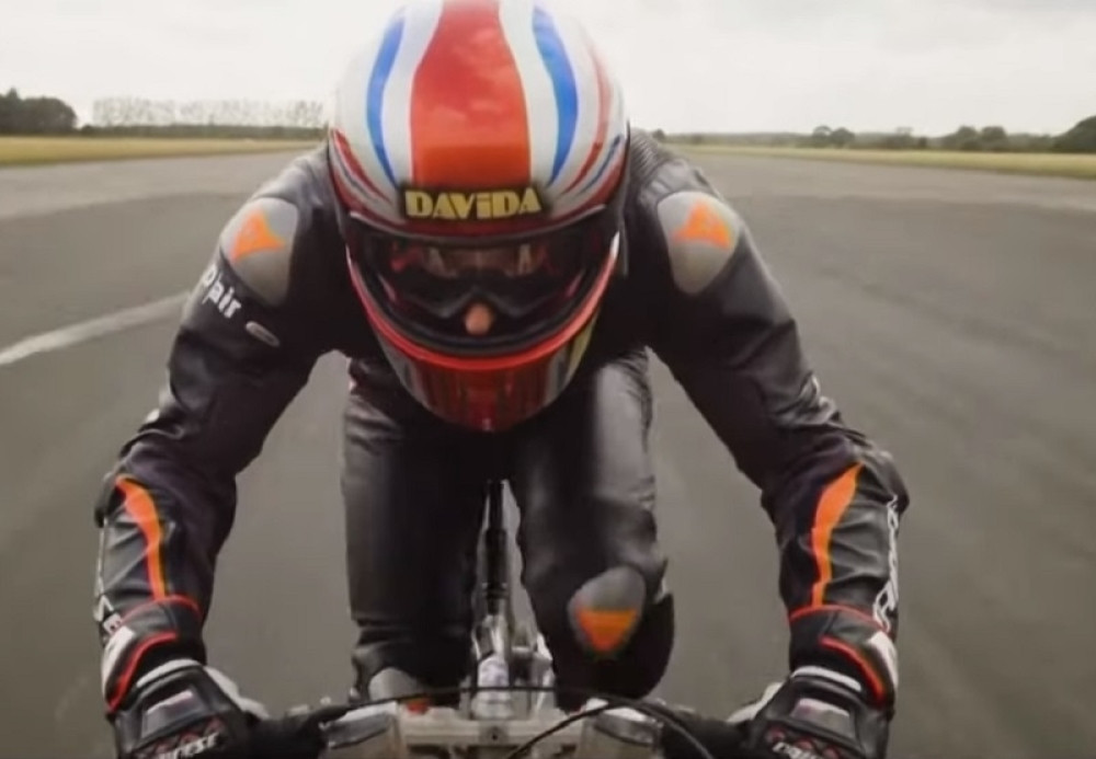 Biciklom dostigao brzinu od preko 280km/h!