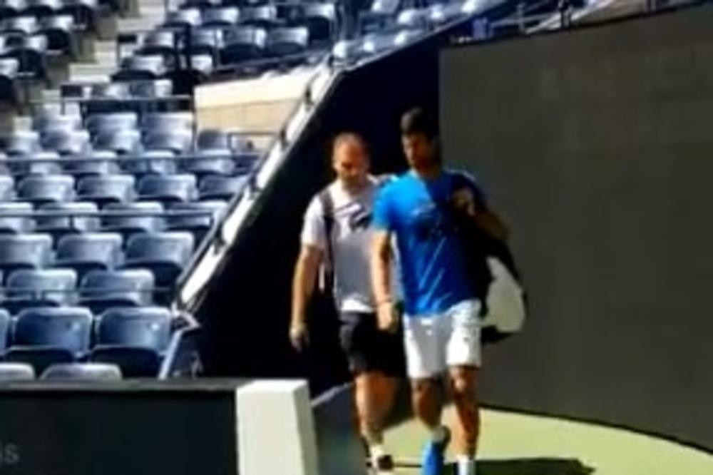 Tako se dočekuje kralj tenisa! Histerija na prvom treningu! Ovaj VRISAK je odzvanjao "Artur Ešom"! (VIDEO)